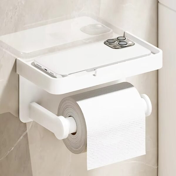Aluminum Alloy Wall-Mounted Toilet Paper Holder_1
