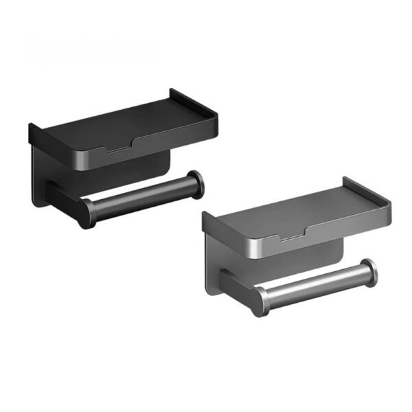 Aluminum Alloy Wall-Mounted Toilet Paper Holder_8