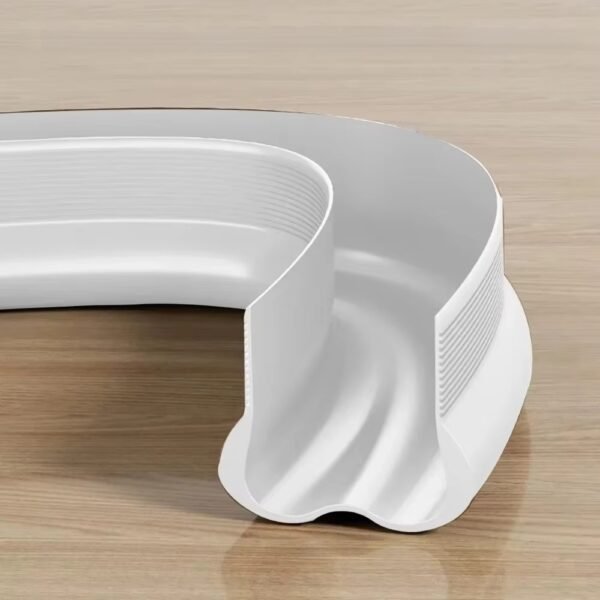 PVC Under Door Sealing Strip Draft Stopper Soundproof Weatherstrip_2