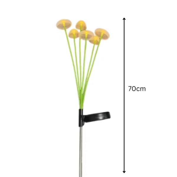 LED Solar Mushroom Lights Waterproof Yard Patio Pathway Jellyfish for Garden Ambiance_9