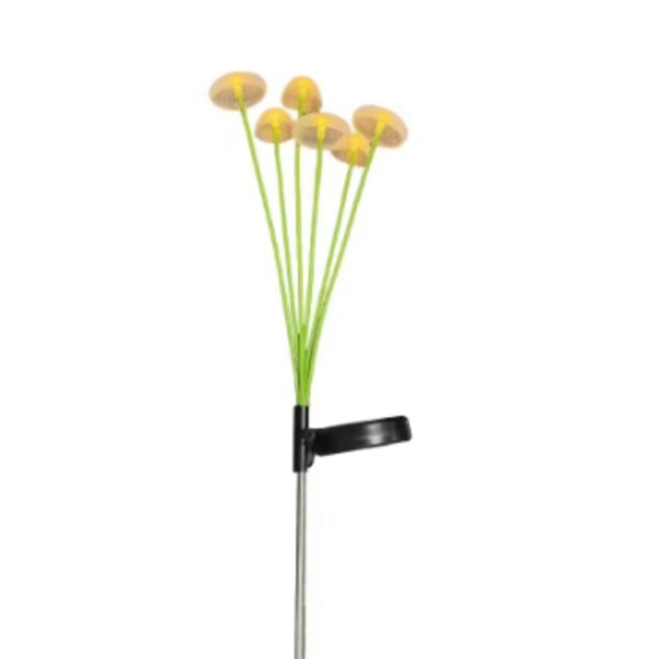 LED Solar Mushroom Lights Waterproof Yard Patio Pathway Jellyfish for Garden Ambiance_5