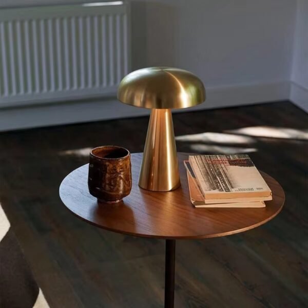 Rechargeable LED Touch Sensor Dimming Mushroom Table Night Light_3