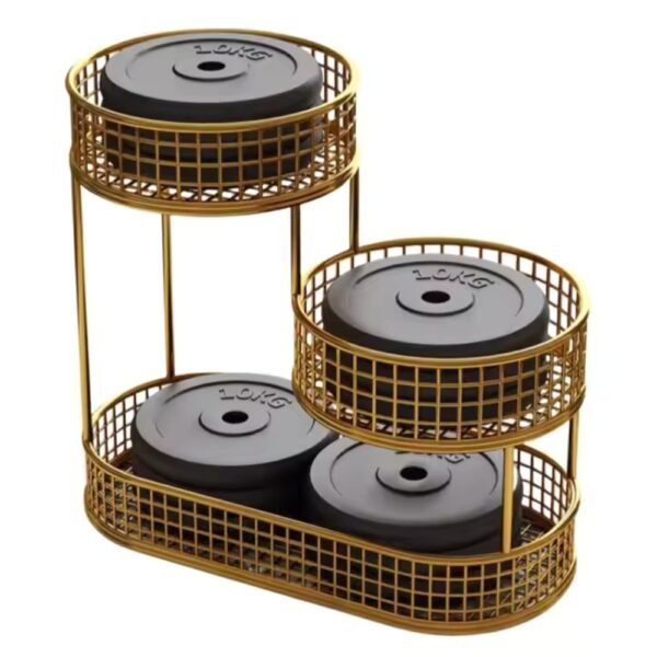 Metal Wire Storage Countertop Fruit Basket Counter Serving Tray_6